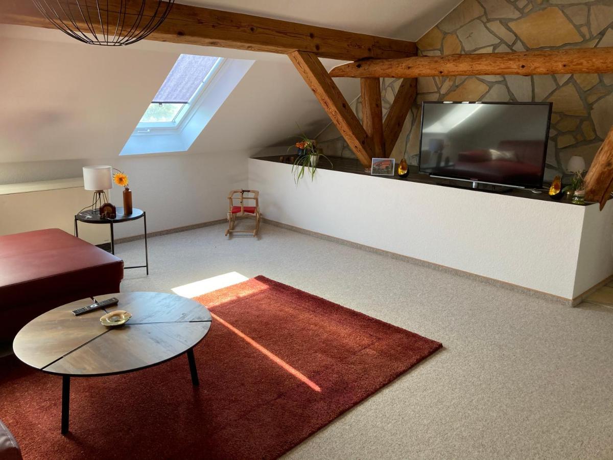 Landhausidyll Apartment Wohn- Und Schlafzimmer Klutz Dış mekan fotoğraf