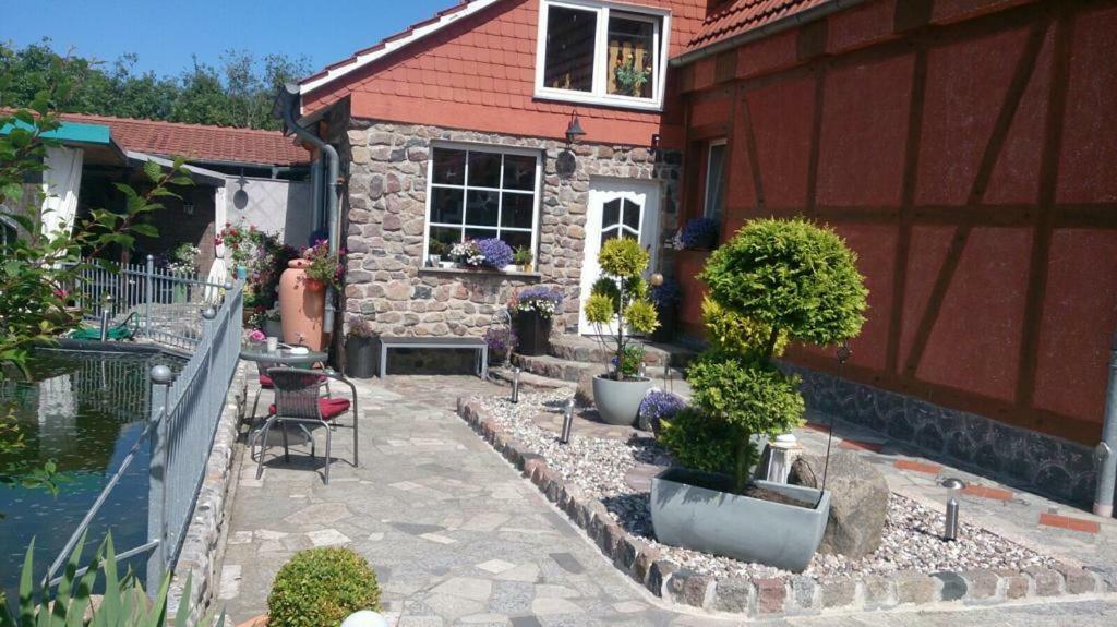 Landhausidyll Apartment Wohn- Und Schlafzimmer Klutz Dış mekan fotoğraf